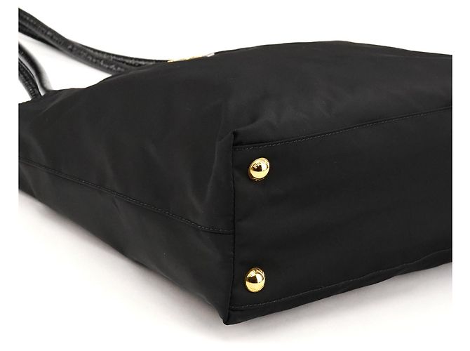 Prada Borsa Tote BR3855 Black Tessuto City Nylon - vista 6