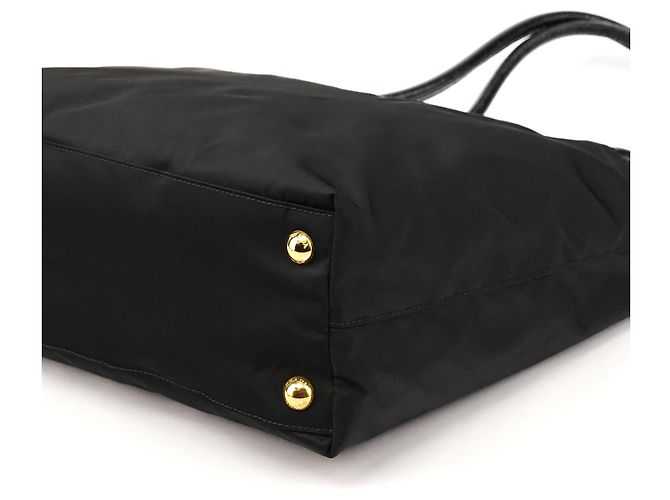 Prada Borsa Tote BR3855 Black Tessuto City Nylon - vista 7