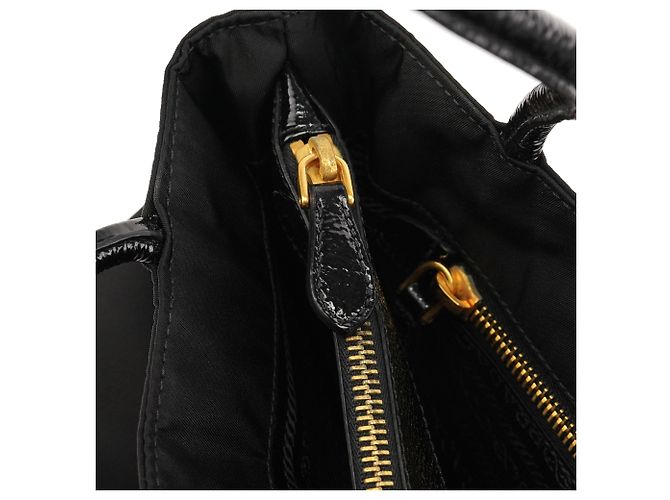 Prada Borsa Tote BR3855 Black Tessuto City Nylon - vista 9