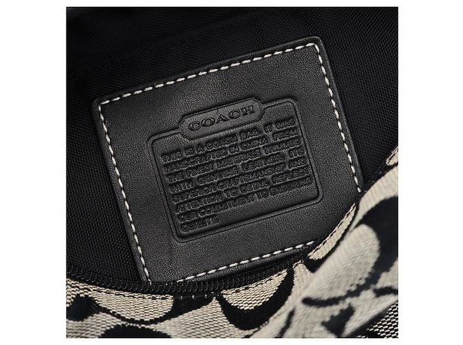 Coach Borsa Mini Hobo Signature C Grigia - vista 12