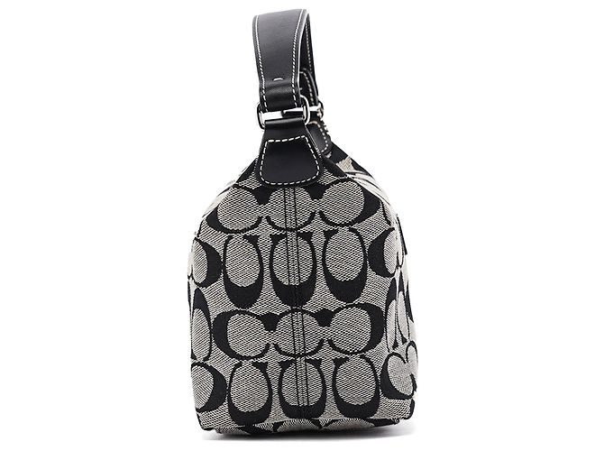 Coach Borsa Mini Hobo Signature C Grigia - vista 2