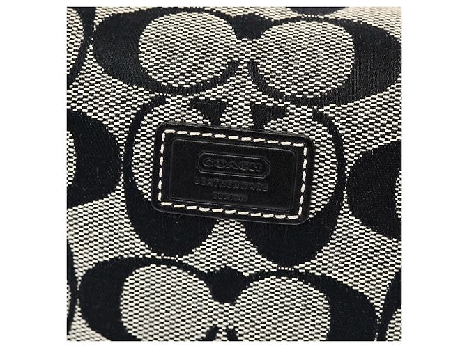 Coach Borsa Mini Hobo Signature C Grigia - vista 7