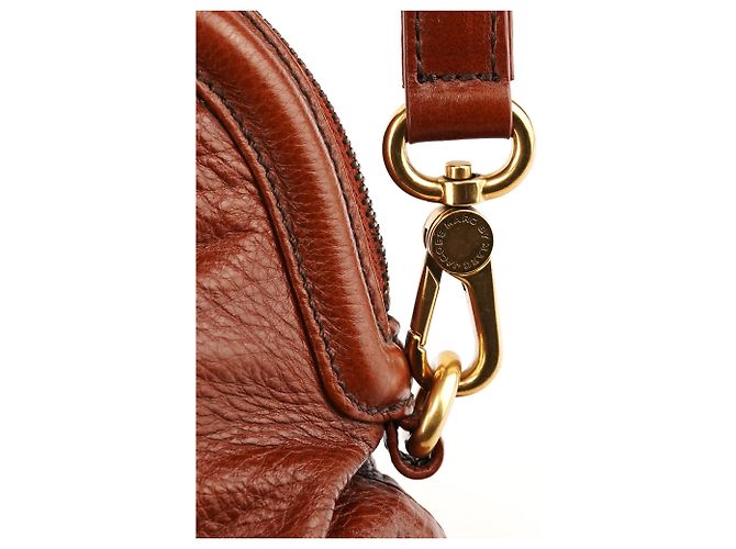 Marc by Marc Jacobs Borsa Tote 2-Way in pelle marrone con lucchetto - vista 6