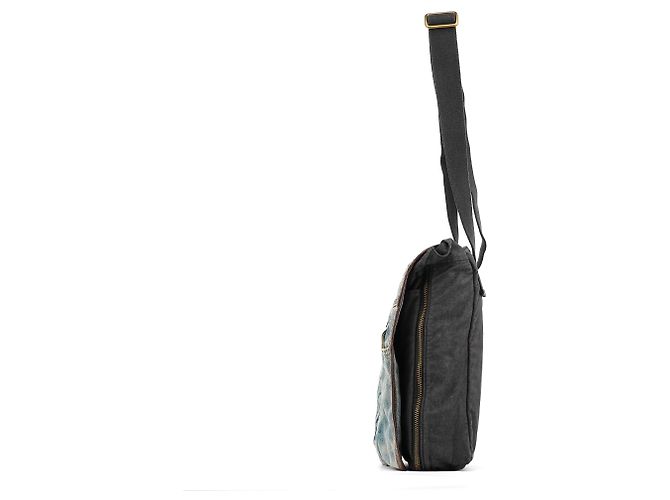 Dolce & Gabbana Borsa a tracolla in denim jeans - vista 2