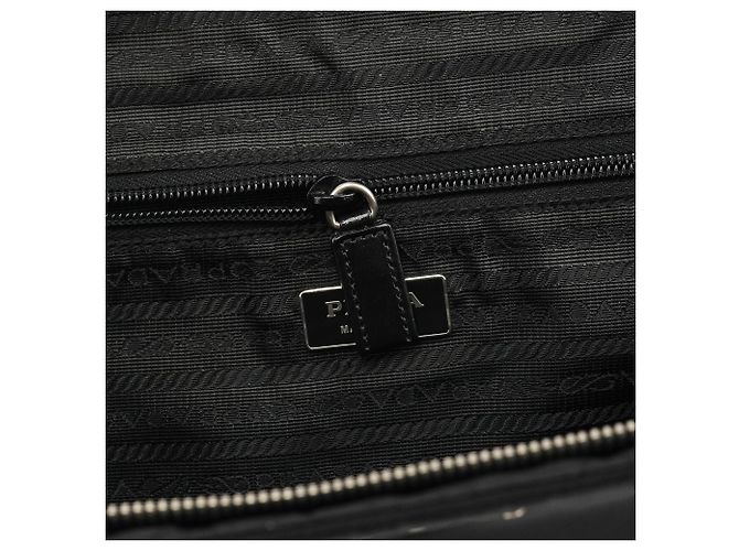 Prada Borsa a tracolla Black Tessuto Chic Nylon - vista 13