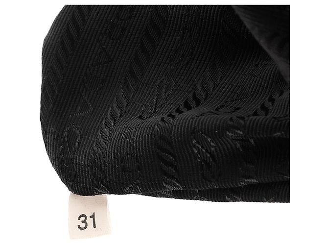 Prada Borsa a tracolla Black Tessuto Chic Nylon - vista 14