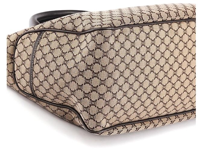 Céline Borsa Tote Boogie Macadam Beige Brown - vista 6