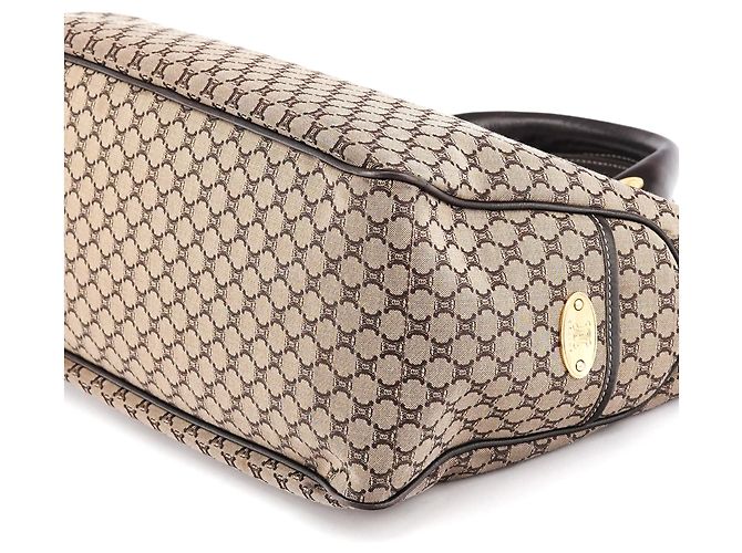 Céline Borsa Tote Boogie Macadam Beige Brown - vista 7