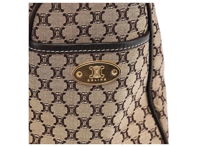 Céline Borsa Tote Boogie Macadam Beige Brown - vista 9