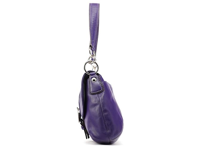 Coach Borsa a tracolla Soho in pelle viola F17217 - vista 2