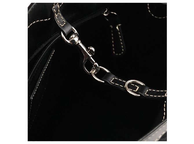 Coach 10247 Borsa Tote Hamptons Signature nera - vista 10