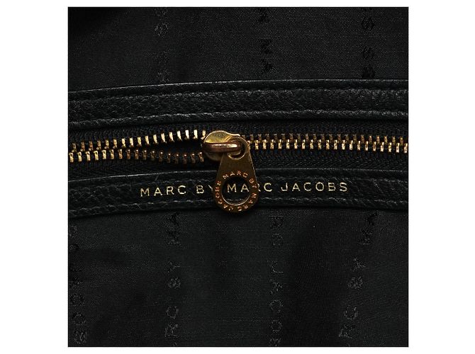 Marc by Marc Jacobs Borsa Tote 2-Way in pelle nera - vista 10