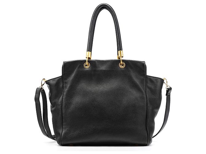 Marc by Marc Jacobs Borsa Tote 2-Way in pelle nera - vista 3