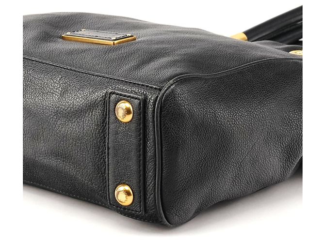 Marc by Marc Jacobs Borsa Tote 2-Way in pelle nera - vista 7