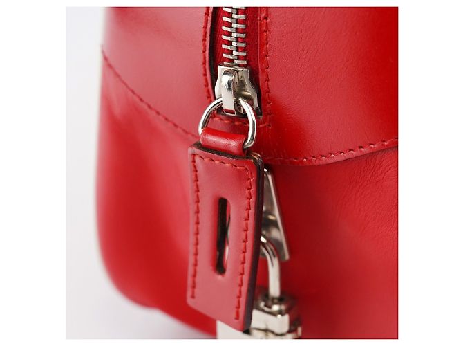 Prada Borsa Bowling in vitello rosso Primavera 2000 - vista 10