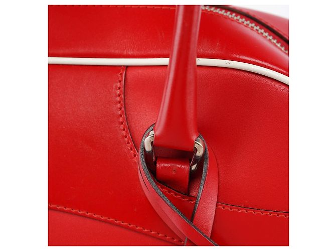 Prada Borsa Bowling in vitello rosso Primavera 2000 - vista 8