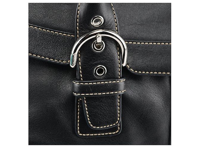 Coach Borsa Tote Soho in pelle nera - vista 6