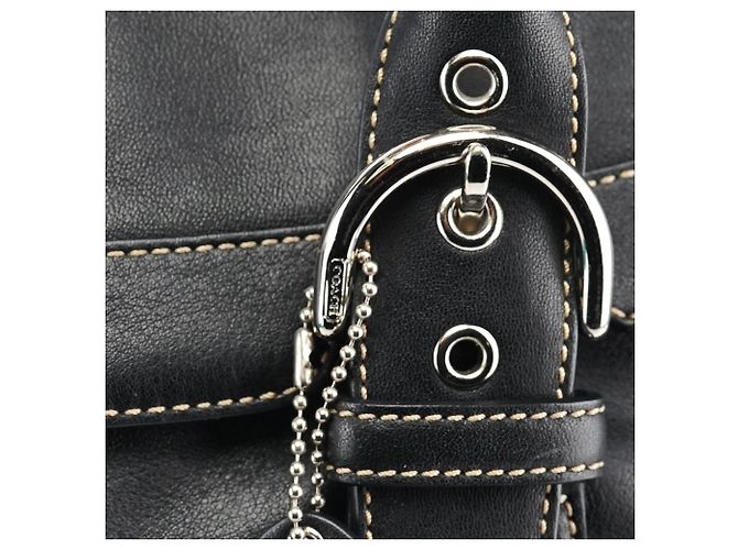 Coach Borsa Tote Soho in pelle nera - vista 7
