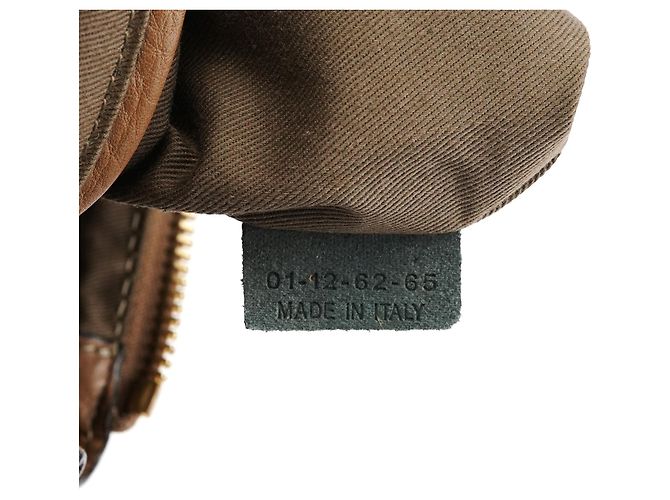 Chloé Borsa a tracolla Marcie in pelle marrone chiaro - vista 17