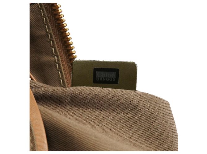 Chloé Borsa a tracolla Marcie in pelle marrone chiaro - vista 18