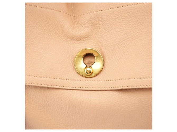 Yves Saint Laurent Borsa 2-Way Muse Two in pelle beige - vista 6