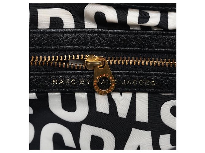 Marc by Marc Jacobs Zaino Classic Q Mariska in pelle nera - vista 12