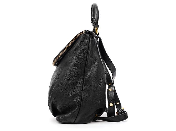 Marc by Marc Jacobs Zaino Classic Q Mariska in pelle nera - vista 2