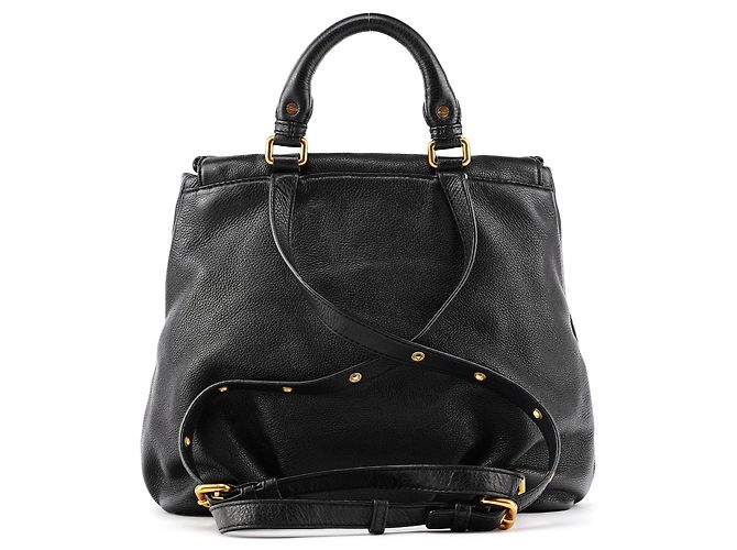 Marc by Marc Jacobs Zaino Classic Q Mariska in pelle nera - vista 3