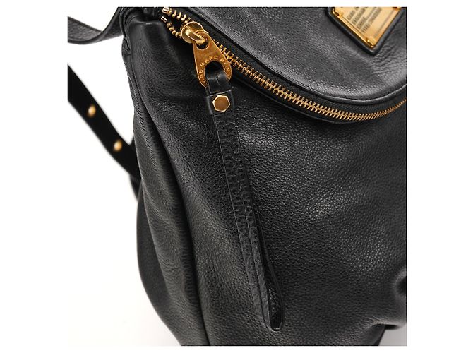 Marc by Marc Jacobs Zaino Classic Q Mariska in pelle nera - vista 7
