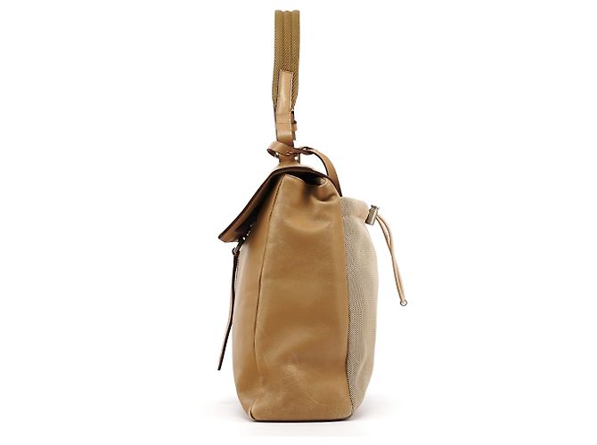 Prada Borsa a tracolla in pelle Vitello beige Primavera 1999 - vista 3
