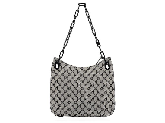 Gucci 001 4168 Borsa a tracolla Beige GG Chain - vista 3