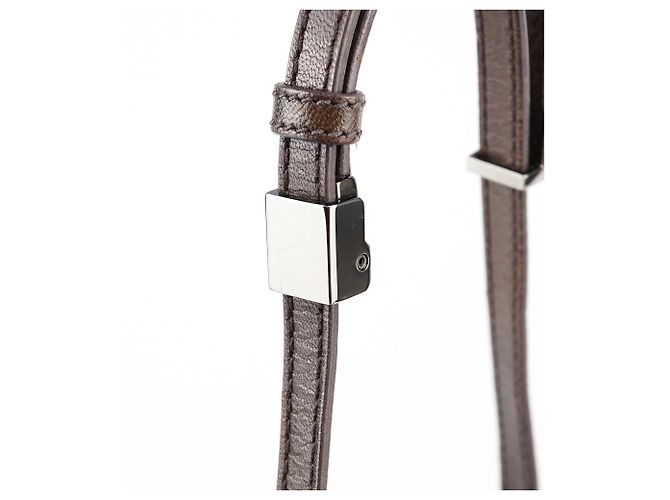 Gucci Borsa crossbody a patta in pelle di vitello marrone - vista 6