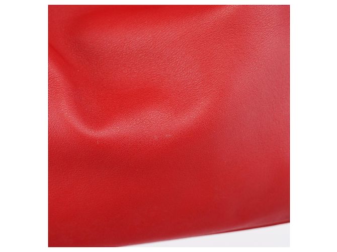 Miu Miu Borsa Hobo in vitello rosso con chiusura a rotazione Fall 2003 - vista 13