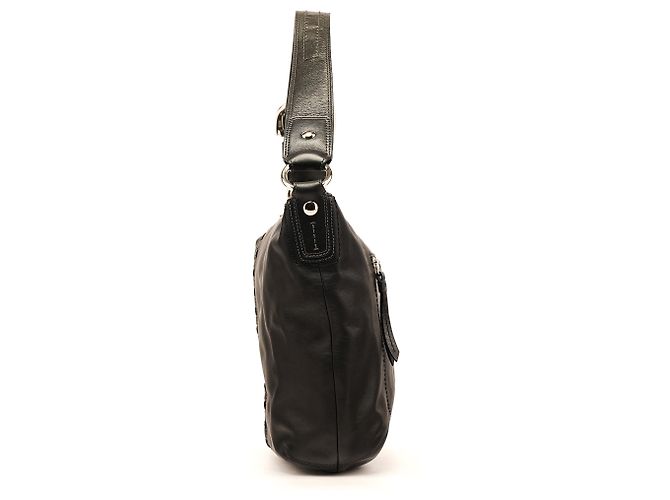 Coach Borsa a tracolla Soho Hobo in pelle nera F13108 - vista 2