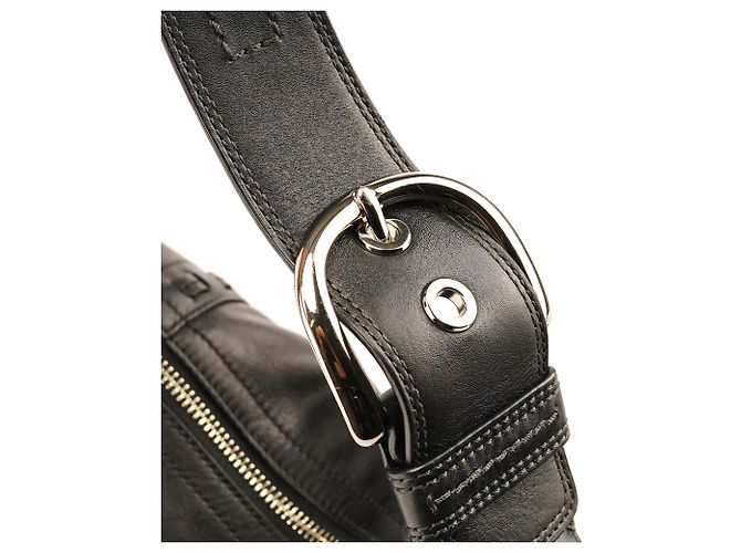 Coach Borsa a tracolla Soho Hobo in pelle nera F13108 - vista 7