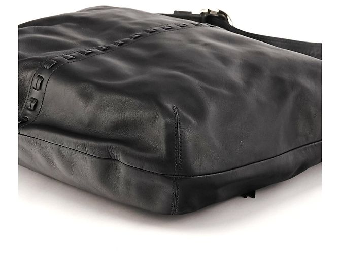 Coach Borsa a tracolla Soho Hobo in pelle nera F13108 - vista 9
