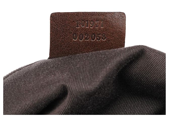 Gucci Borsa Tote Brown GG Horsebit - vista 13