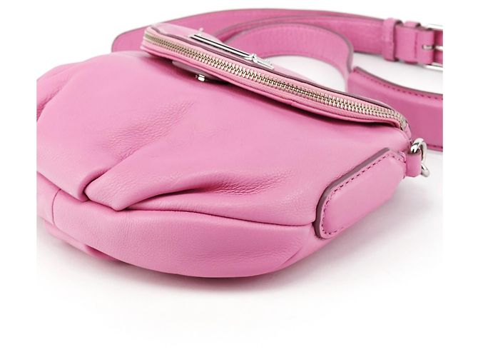 Marc by Marc Jacobs Borsa a tracolla Classic Q in pelle rosa - vista 10