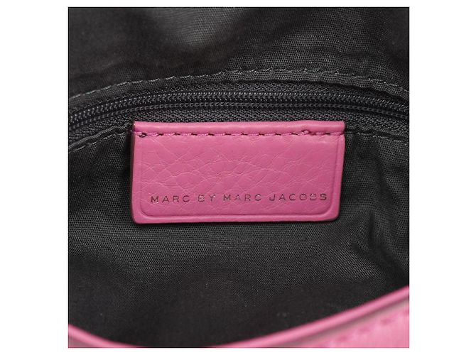 Marc by Marc Jacobs Borsa a tracolla Classic Q in pelle rosa - vista 12