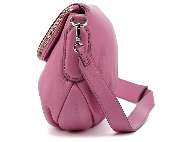 Marc by Marc Jacobs Borsa a tracolla Classic Q in pelle rosa - vista 3