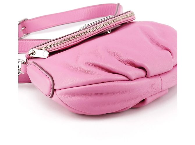 Marc by Marc Jacobs Borsa a tracolla Classic Q in pelle rosa - vista 9