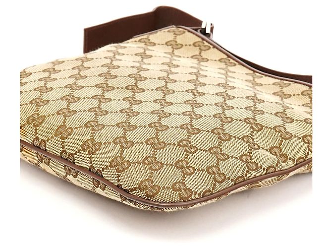 Gucci Borsa a tracolla GG Canvas Beige Brown - vista 10