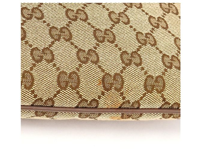 Gucci Borsa a tracolla GG Canvas Beige Brown - vista 12