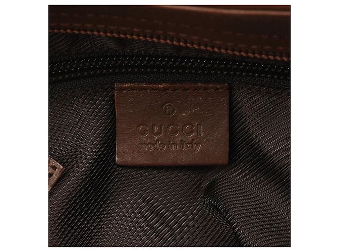 Gucci Borsa a tracolla GG Canvas Beige Brown - vista 13