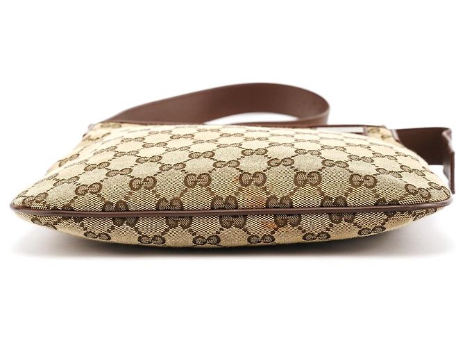 Gucci Borsa a tracolla GG Canvas Beige Brown - vista 5