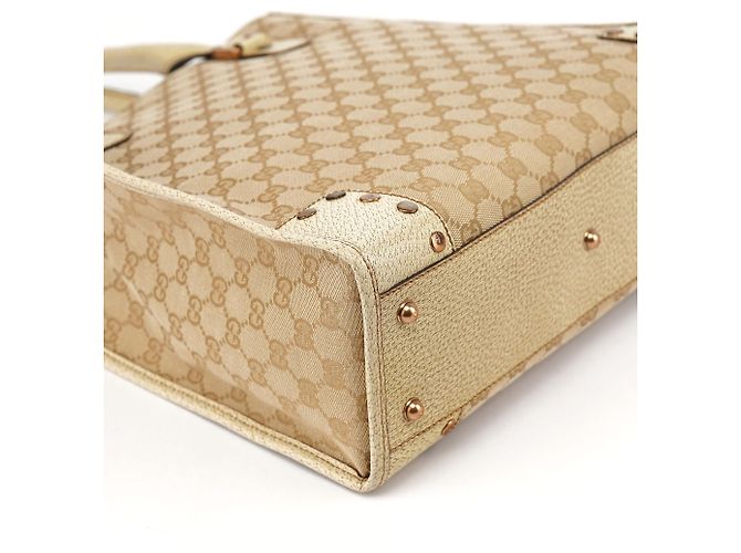 Gucci 124261 Borsa Tote GG Beige - vista 12
