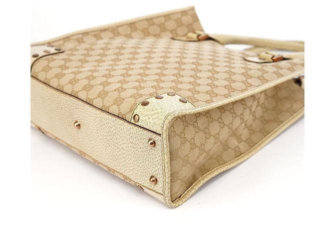 Gucci 124261 Borsa Tote GG Beige - vista 13