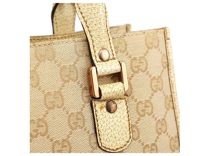 Gucci 124261 Borsa Tote GG Beige - vista 5