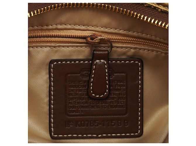 Coach 11599 Borsa a Tracolla Ergo Hobo Beige Gold - vista 13