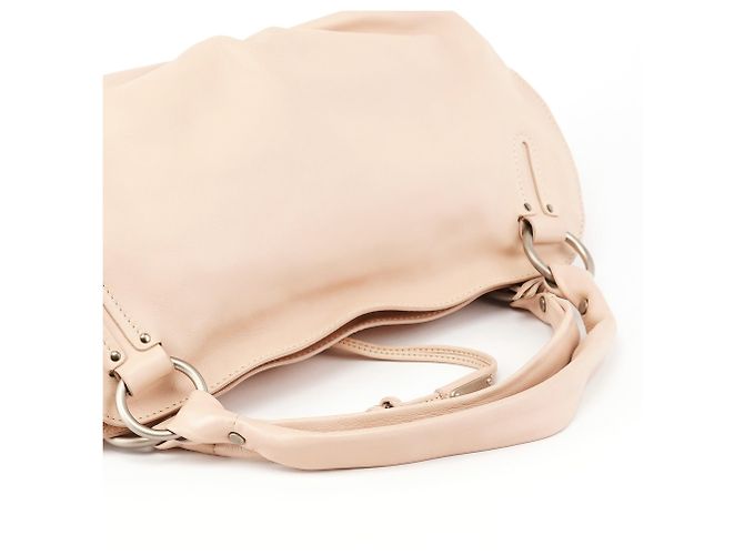 Céline Borsa a tracolla Bittersweet in pelle rosa tenue - vista 10